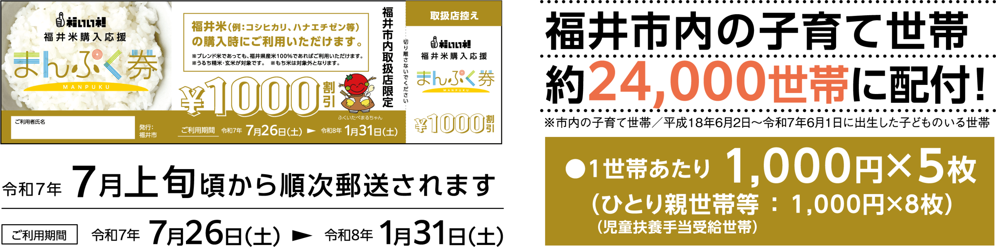 福いいネ！福井米購入応援事業